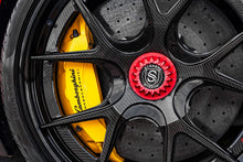 Load image into Gallery viewer, Strasse Wheels Carbon Fiber Center Lock Caps